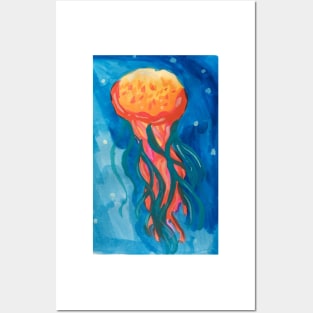 Jelly Fish 2 Posters and Art